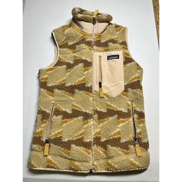 PATAGONIA Take Root Natural Classic Retro-X Fleece Vest Size XS - Picture 1 of 6